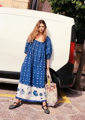 Ronda kjole Mazarine Blue Sissel Edelbo 